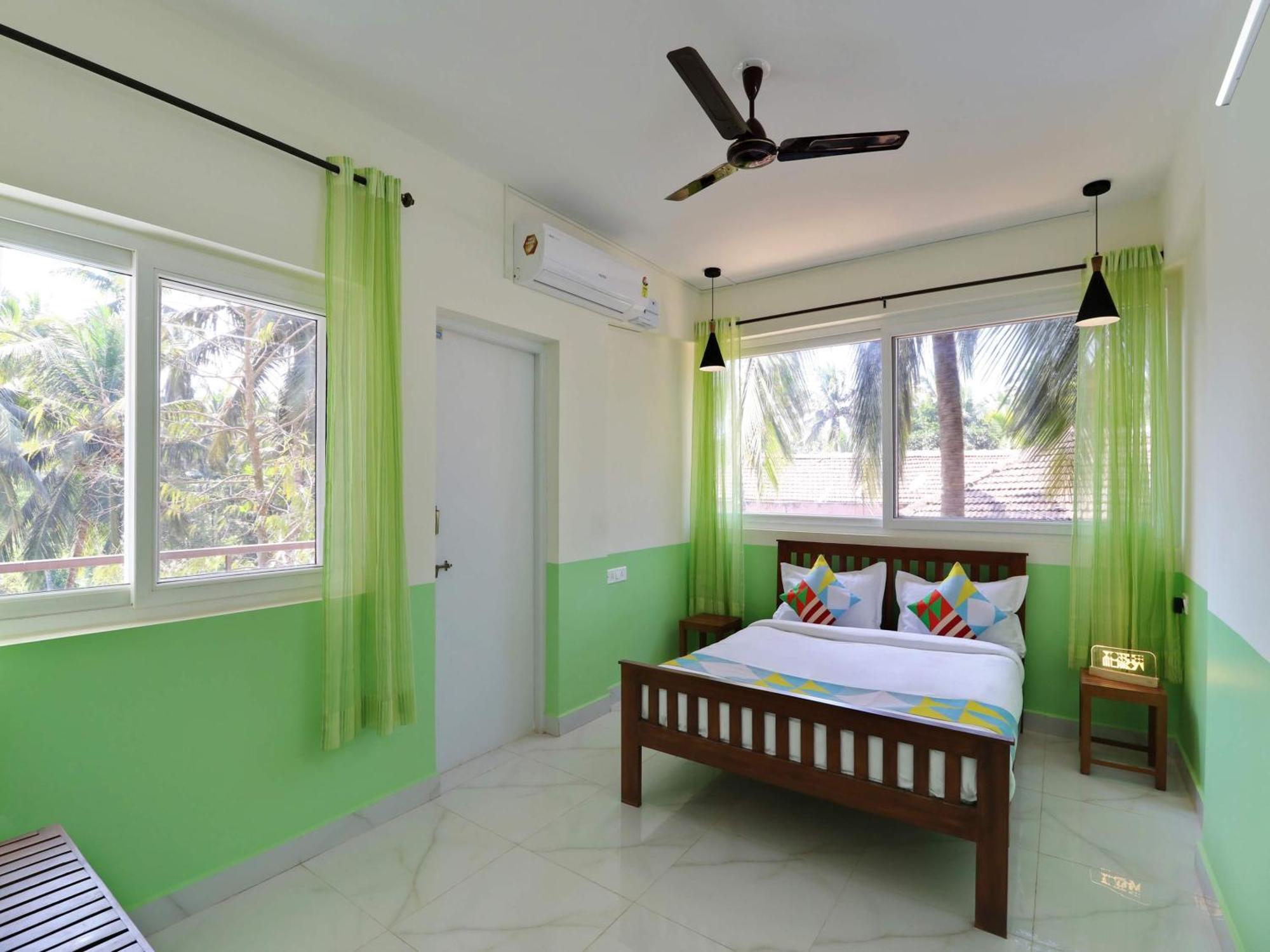 Luxury 2Bhk Apartment Near Calangute Baga Beach With Pool Luaran gambar