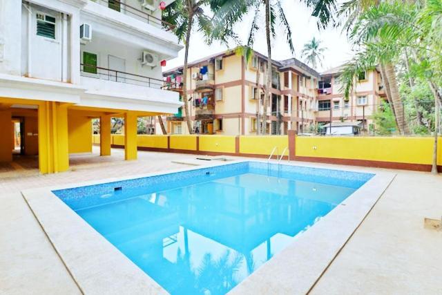 Luxury 2Bhk Apartment Near Calangute Baga Beach With Pool Luaran gambar