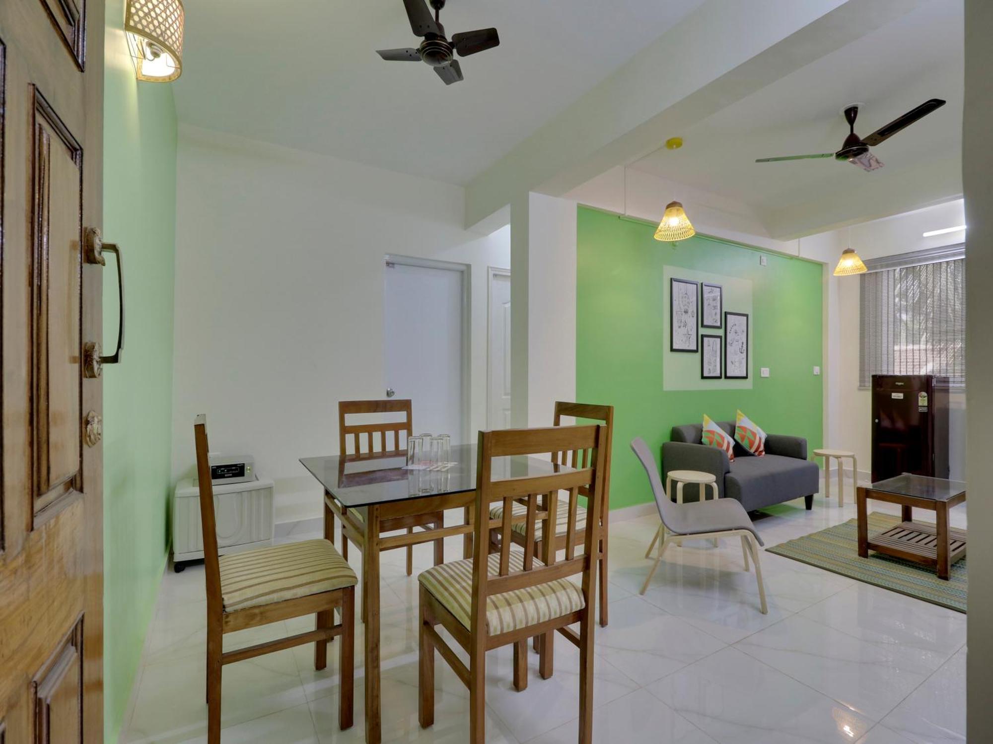 Luxury 2Bhk Apartment Near Calangute Baga Beach With Pool Luaran gambar
