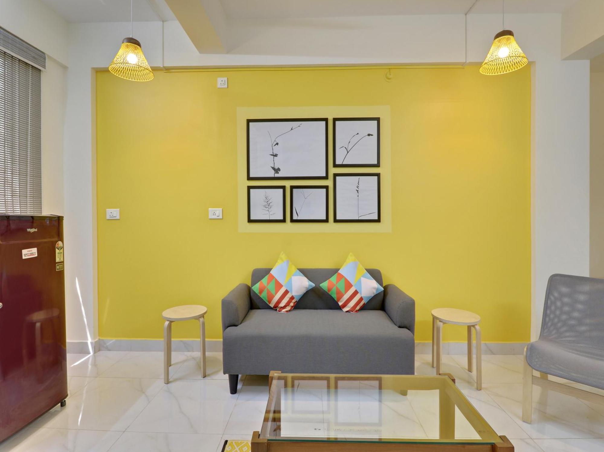Luxury 2Bhk Apartment Near Calangute Baga Beach With Pool Luaran gambar